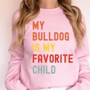 Bulldog moeder png, favoriet kindershirt, vader bulldog, tshirt bulldog moeder, shirt grappige dieren, hondenkoffie, shirt jaren 90 vibe, digitale honden