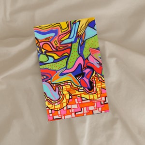 Cartes postales avec oeuvres d'art originales, Cartes postales, affiches, impressions artistiques colorées, cartes postales colorées, cartes postales élégantes, design