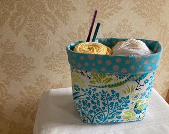 Reversible Handmade Fabric Baskets - choose from 3 designs
