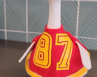 Mini Desk Goose 87, maillot de football 7 po. | PAS D'OIE INCLUS | Fait main | Rentrée scolaire Enseignant Elève