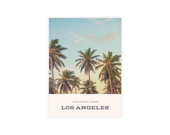 Groeten Los Angeles, Palmbomen, Reizen, Ansichtkaartbundels met volledige achterkant (inclusief enveloppen)