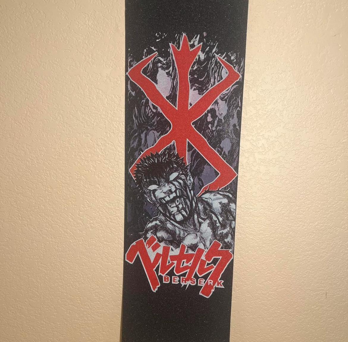 Custom 9x33 Anime MOB Griptape - Etsy