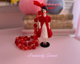 Vintage Style Doll Necklace