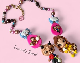 Beauty and the Beast Necklace