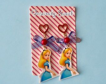 Alice in Wonderland Earrings