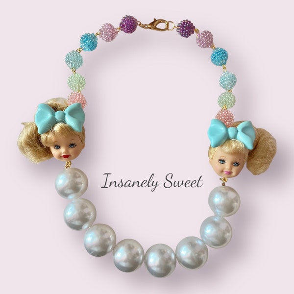 Doll Head Necklace Etsy