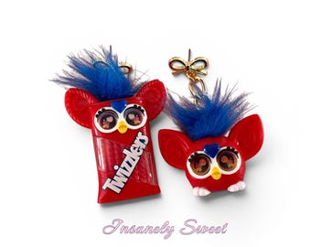 Boucles d'oreilles Furby Candy Twizzlers
