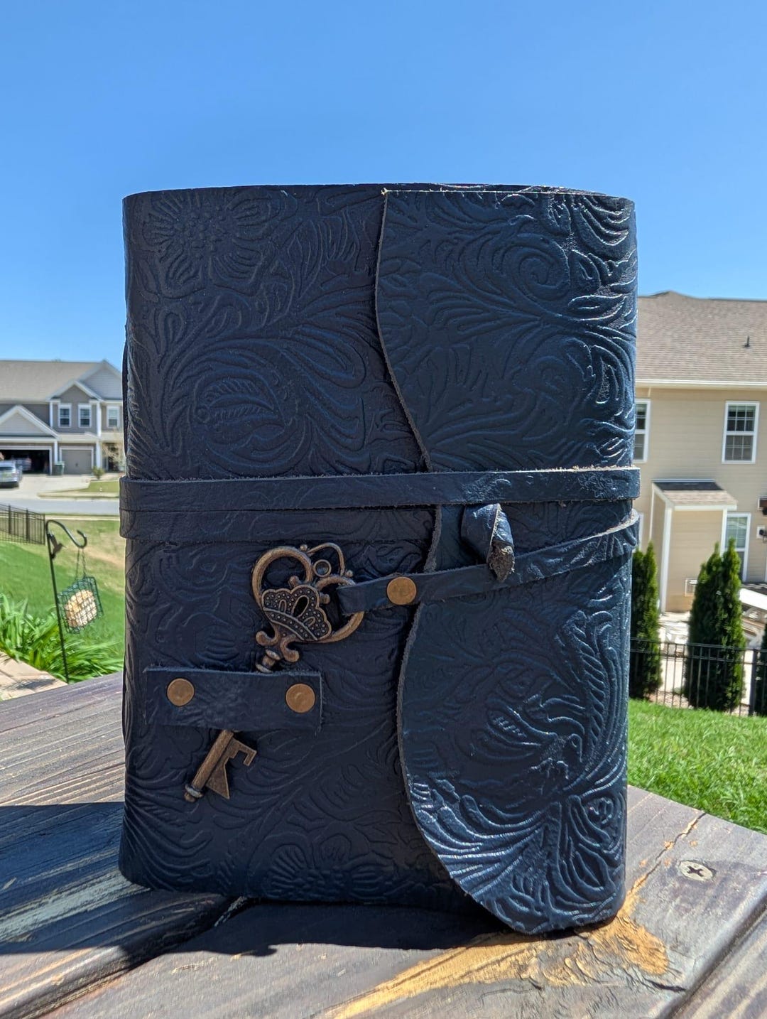 Leather Journal Handmade Vintage Tree of Life Book of Shadow Grimoire ...