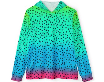 Angelhemd Dry Fit UPF 50+ Sonnenschutz Outdoor Hoodie - Atmungsaktiv, feuchtigkeitsableitend - Stilvoller, lässiger Komfort - Hochseeangeln
