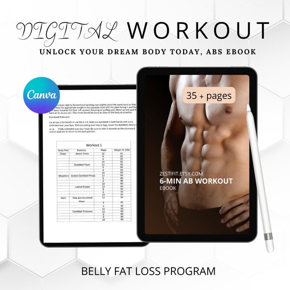 Daily Home Ab Workouts Rutine Digital Ebook Easy Ab Exercises Belly Workout Tracker for Woman MAN Stomach Workout Planner for Beginers Etsy Canada