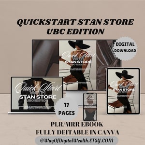 UBC Course Stan Store Ultimate Branding Course Done For You Stan Store Guide To Sell Lead Magnet DFY Digital Product Master Resell Rights