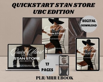 UBC Course Stan Store Ultimate Branding Course Done For You Stan Store Guide To Sell Lead Magnet DFY Digital Product Master Resell Rights