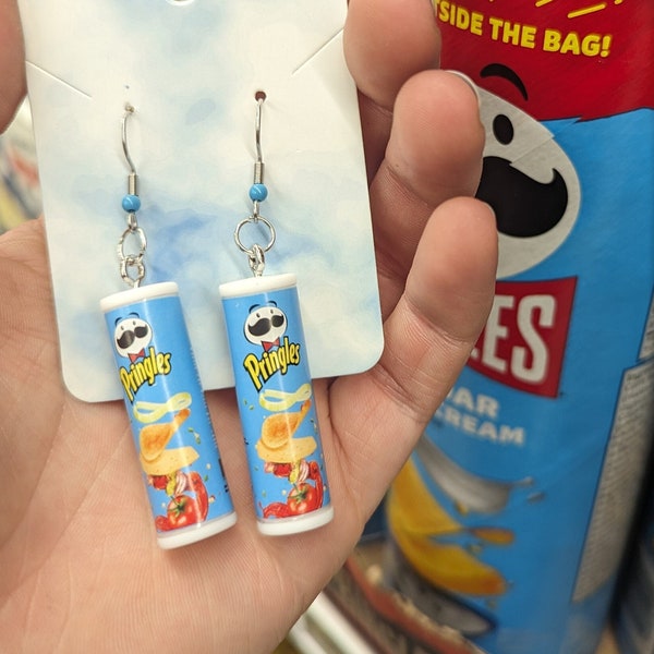 Mini Pringle Can Earrings