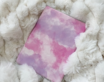 Rosa Lila Moln Kindle-fodral: Paperwhite 11, Oasis, Original/Barn Kindle