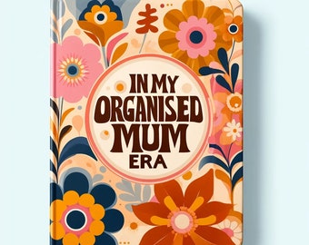 In My Organized Mum Era Planner, agenda giornaliera, organizzatore, agenda digitale