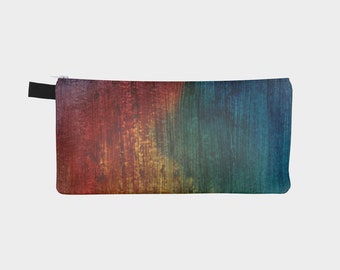 Cotton Pencil Case | Pouch | Digital design | Watercolour |