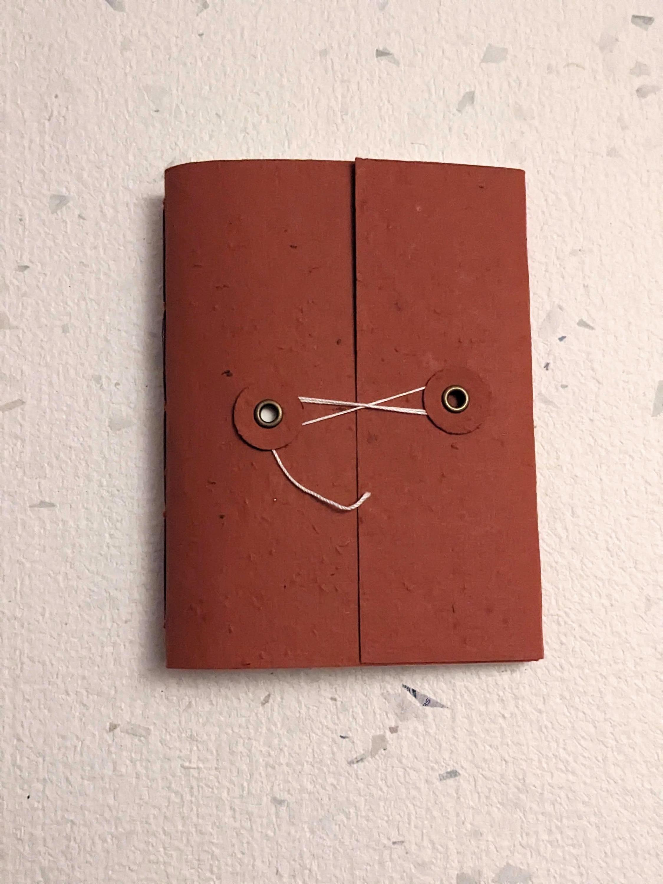 Pocket | Plantable Cotton Button and String Notebook - Etsy