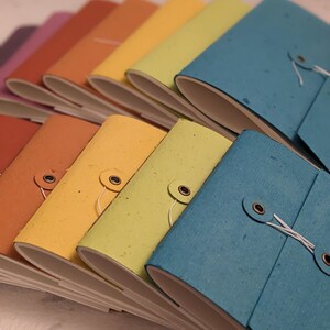 Large | Plantable Cotton Button and String Notebook