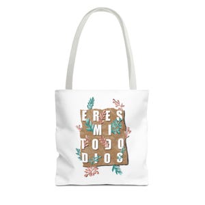 Christian Tote Bag, Bible Verse Tote Bag, Christian Gifts for Her, Bible Bag, Religious Gifts, Tote for Church