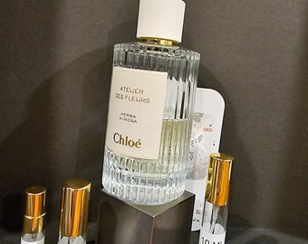 Chloé Herba Mimosa Sampler spray atomizer in different sizes