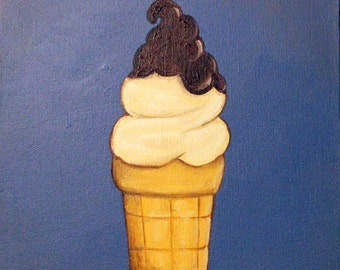 Ice Cream Cone Original 10X10