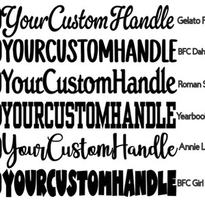Custom Vinyl Social Media Sticker Instagram Decal