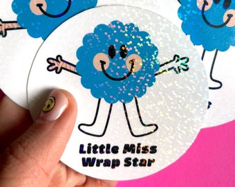 Little Miss Wrap Star Sticker | Lymphedema, Chronic Illness