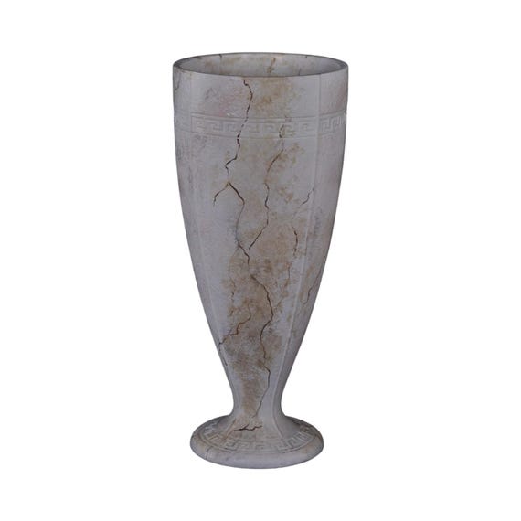 ギリシャ風花瓶 ギリシャ風のエレガントな大理石風花瓶、高さ0.65m - Etsy 日本