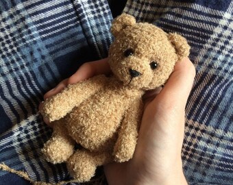 Crochet Brown Teddy Bear