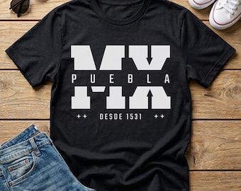 Puebla Mexico T-Shirt: Soft Ring-Spun Cotton, Unisex Pride Tee