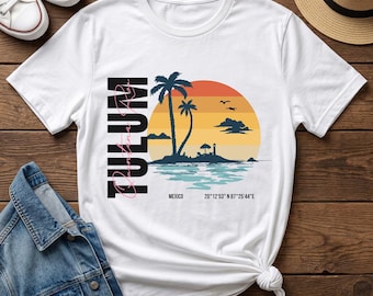 Tulum Shirt: Vintage Mexico Beach Tee
