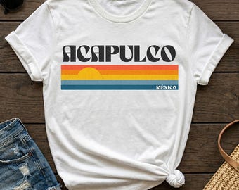 Acapulco Mexico T-Shirt: Soft Cotton Souvenir Tee