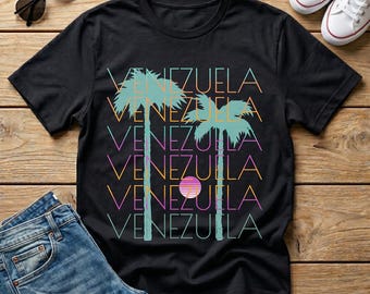 Venezuela T-Shirt: Unisex Softstyle Tee, Latin Culture