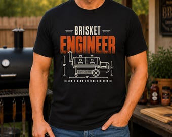 Grill Master Shirt, Grilling Gift For Dad, Pitmaster Shirt, Grillmaster, Bbq Gift, Low & Slow BBQ, Backyard bbq, Brisket Shirt