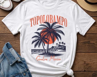 Topolobampo Sinaloa Mexico Sunset T-Shirt / Los Mochis Shirt / Unisex Shirt