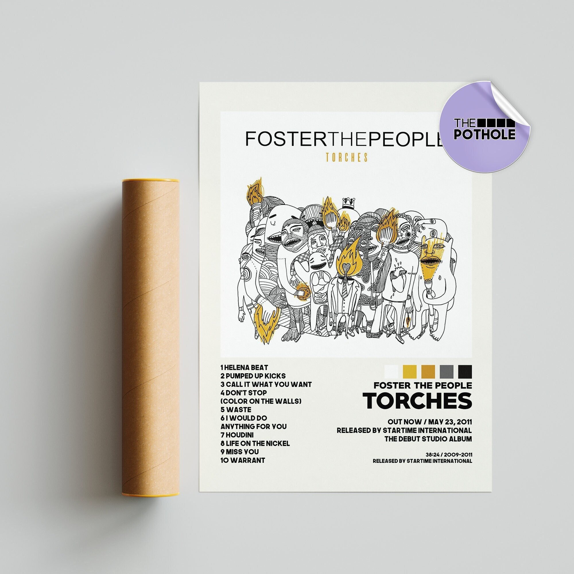 Foster the People Posters, Torches Poster, Foster the People, Torches