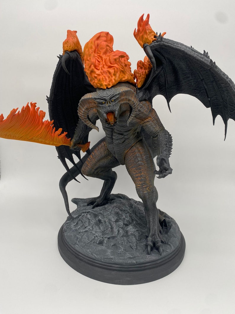 Balrog Statue 34cm The Lord Of The Rings Bild 1