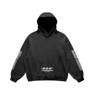 Y2k Streetwear Hoodie, Unisex Washed Heavyweight Cotton. Street Racing Hoodie. image 12
