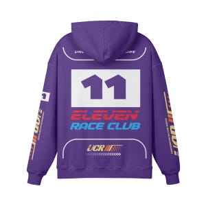 UC Racing Premium Oversize Hoodie, Washed High Quality Hoodie. Moto Racing Streetwear. image 13
