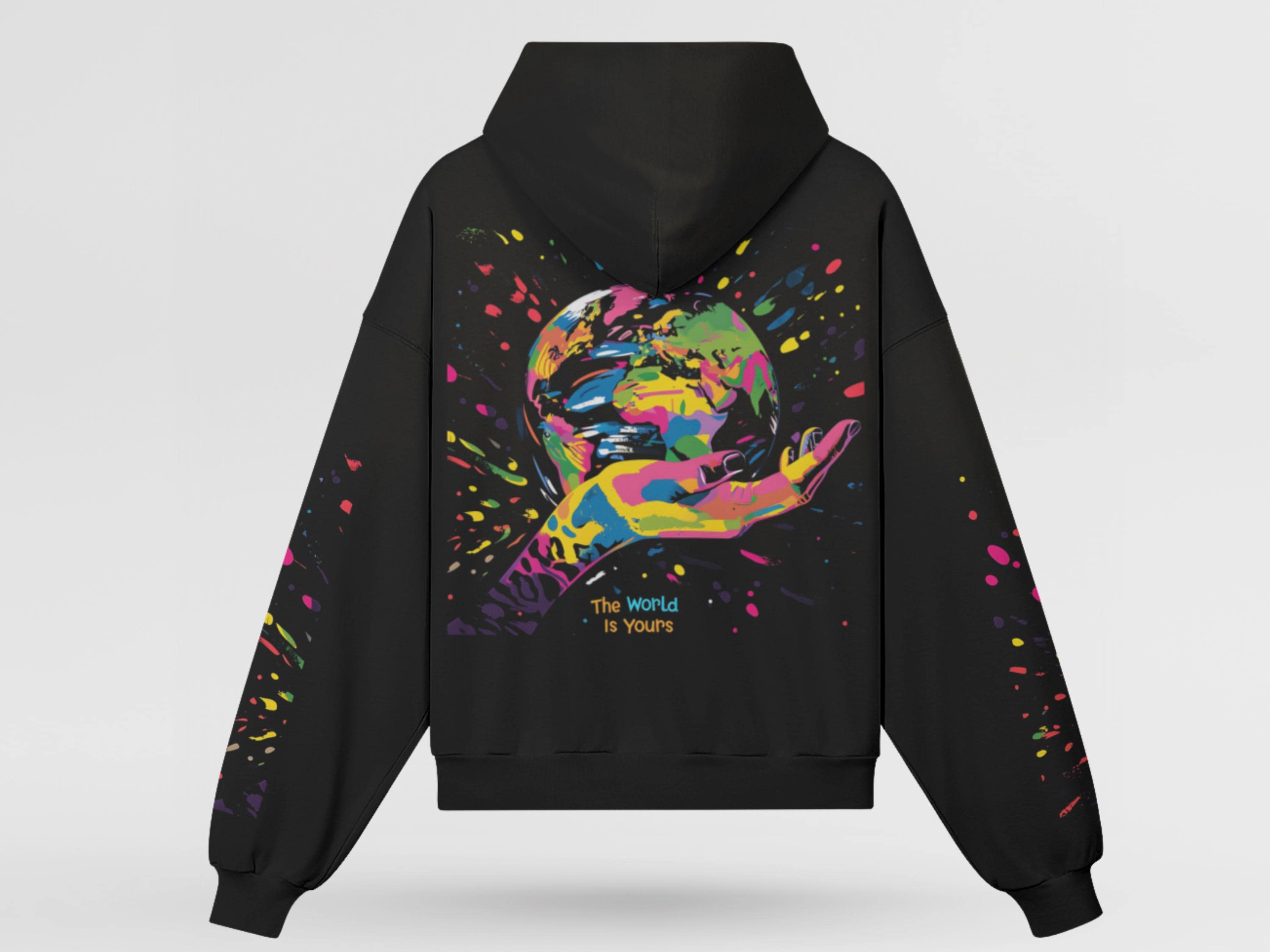 The World is Yours Hoodie - Etsy