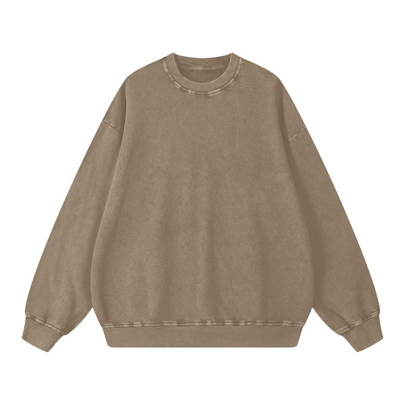 acid wash sweatshirt, streetwear apparel, unisex top, snow wash hoodie, blank acid wash top, long sleeves sweatshirt,