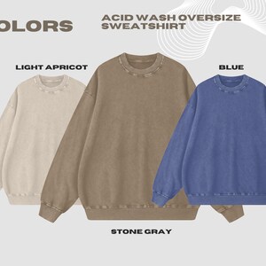 acid wash sweatshirt, streetwear apparel, unisex top, snow wash hoodie, blank acid wash top, long sleeves sweatshirt,