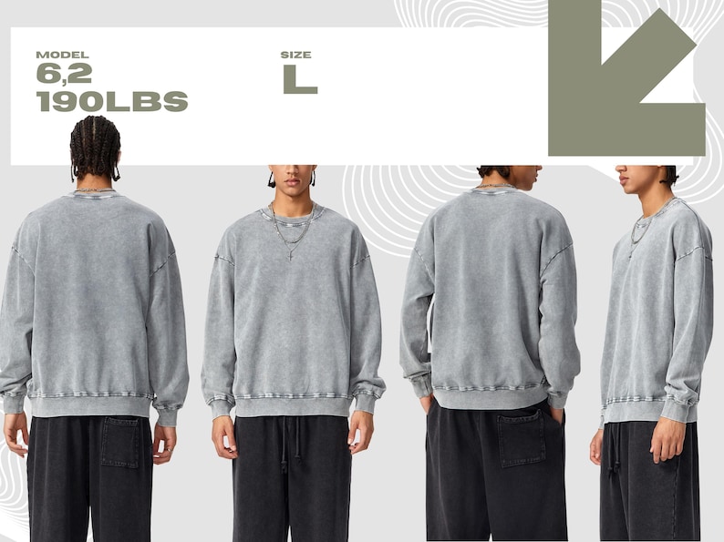 acid wash sweatshirt, streetwear apparel, unisex top, snow wash hoodie, blank acid wash top, long sleeves sweatshirt,