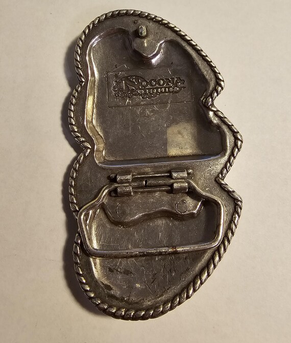 Nocona Womens Triple Heart & Rhinestones Belt Buckle - Etsy display picture 1