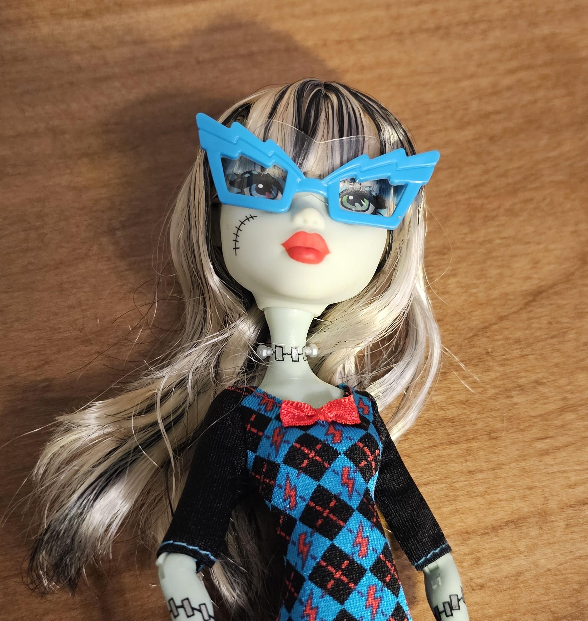 Monster High Frankie Stein Doll Mattel #36 With Glasses, Boots - Etsy