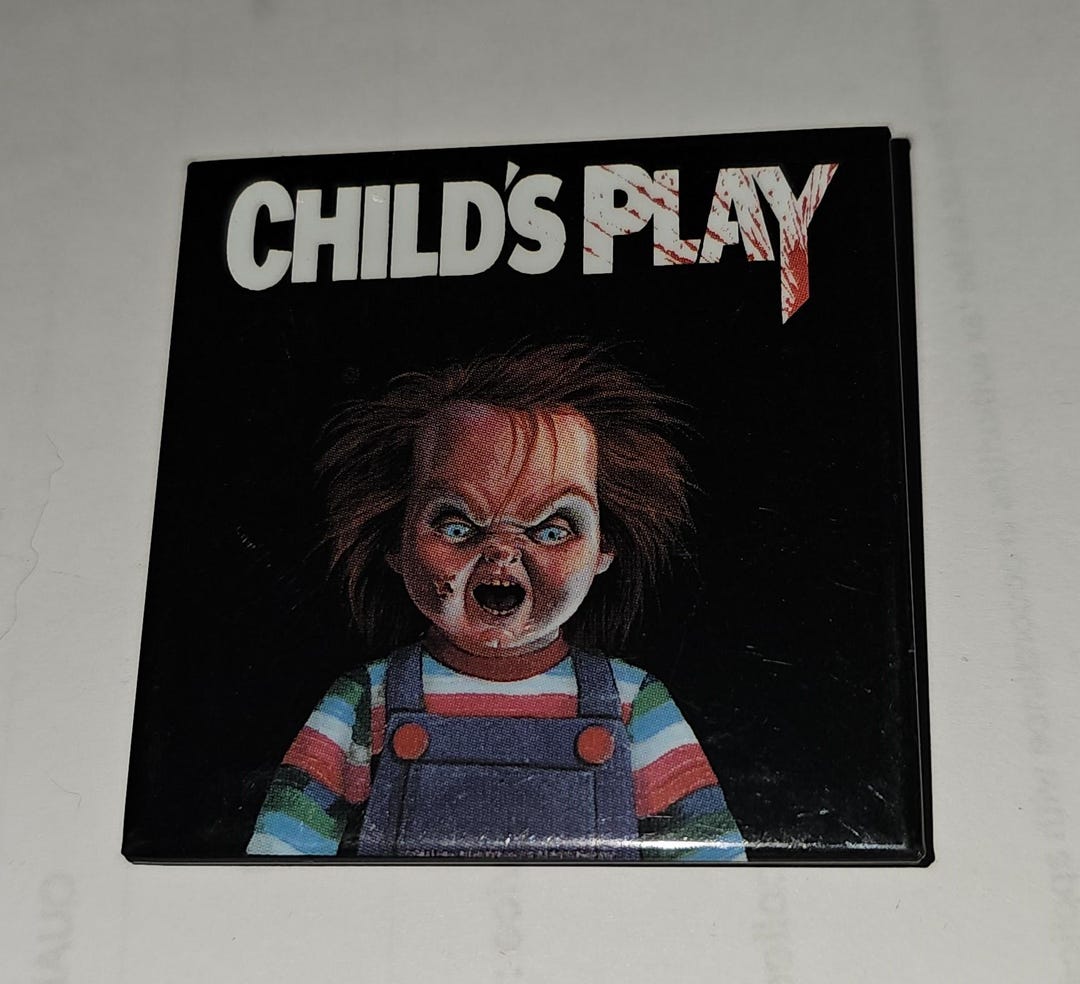 1988 Horror Movie Child's Play Original Pinback Button #643 - Etsy