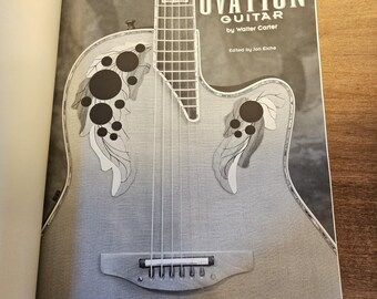 The History of the Ovation Guitar Soft Covered Book 1996 1st