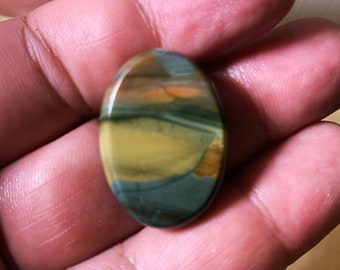 Cabochon van Blue Mountain (Oregon) jaspis