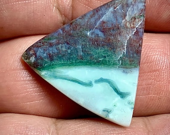 Moss Agate Cabochon