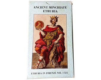 Ancient Minchiate Etruria Cards 1996 by Lo Scarabeo, Divination, Tarot, Rare